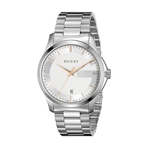 white gucci watch men's|Gucci g timeless watch 38mm.